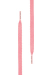 TB WHITE FLAT Shoe Laces - Light Pink 140cm