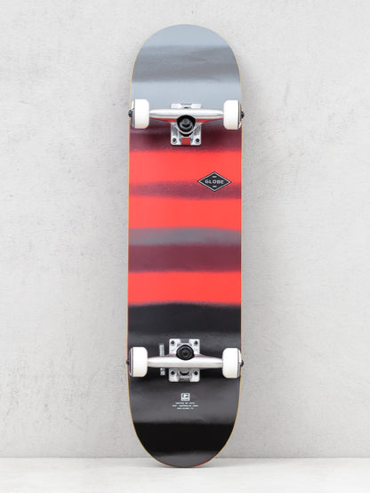 Globe G1 Full On Skateboard Complete - Charcoal/Chromantic 8"