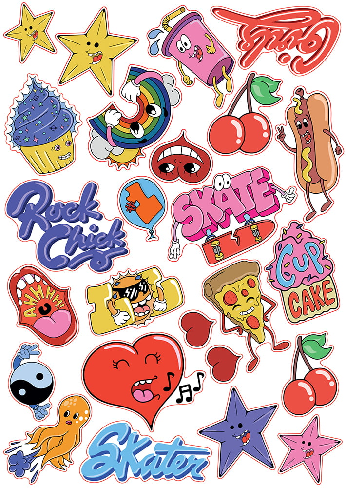 SFR Sticker Sheet - Love