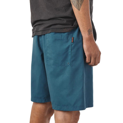 Santa Cruz Screaming Wave Pull On Boardshort Shorts - Marine Bottom