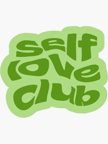 Space Sticker # 09 - Self Love Club