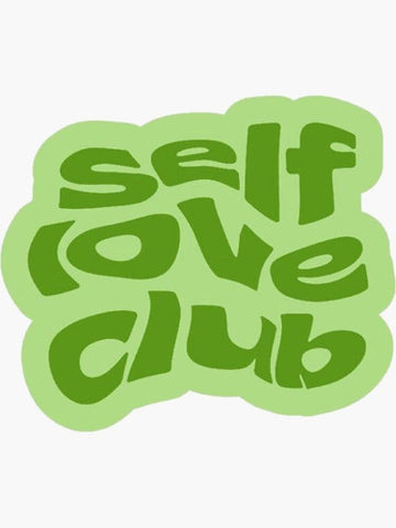 Space Sticker # 09 - SELF LOVE CLUB