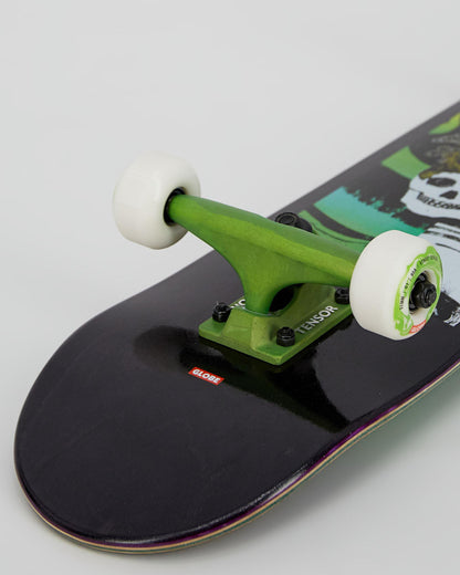 Globe MT Warning Mini Skateboard Complete - Air 7"