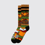 AS BURGER Mid High Socks