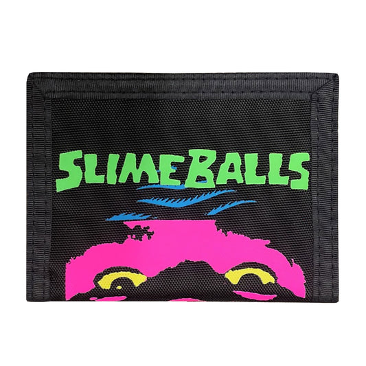 Slime Balls Speed Freaks Tri-Fold Wallet - Black