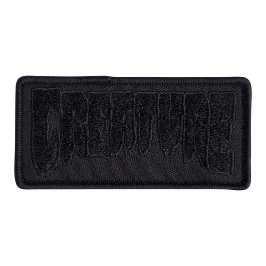 Creature Reverse 1 Piece Patch - Black 4x1.85"