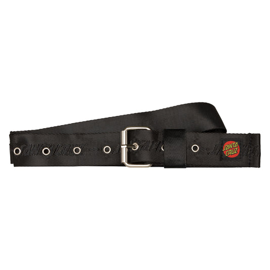 Santa Cruz Classic Street Strip Web Belt - Black