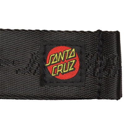 Santa Cruz Classic Street Strip Web Belt - Black