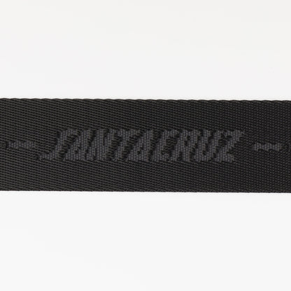 Santa Cruz Classic Street Strip Web Belt - Black