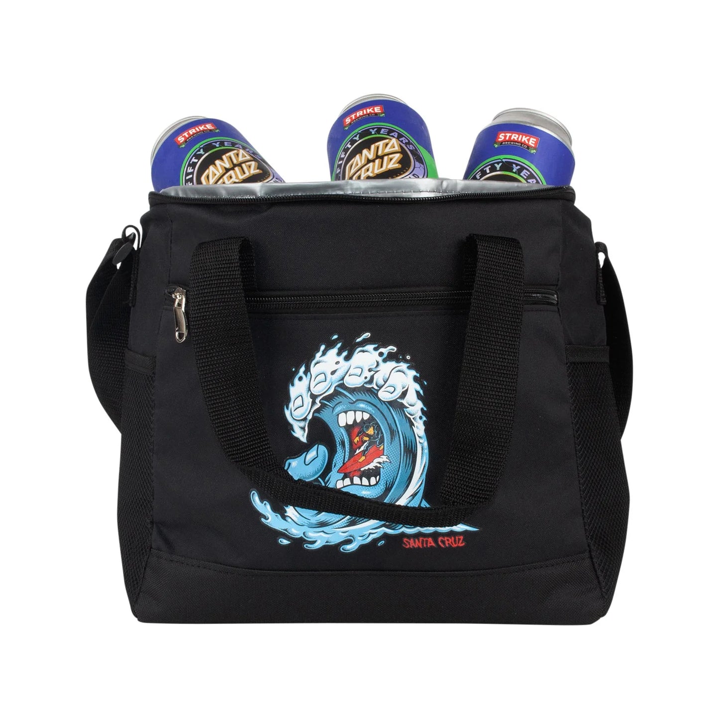 Santa Cruz Screaming Wave Hand Cooler Bag - Black