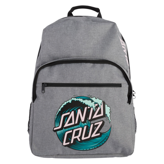 Santa Cruz Wave Dot Backpack - Heather Grey