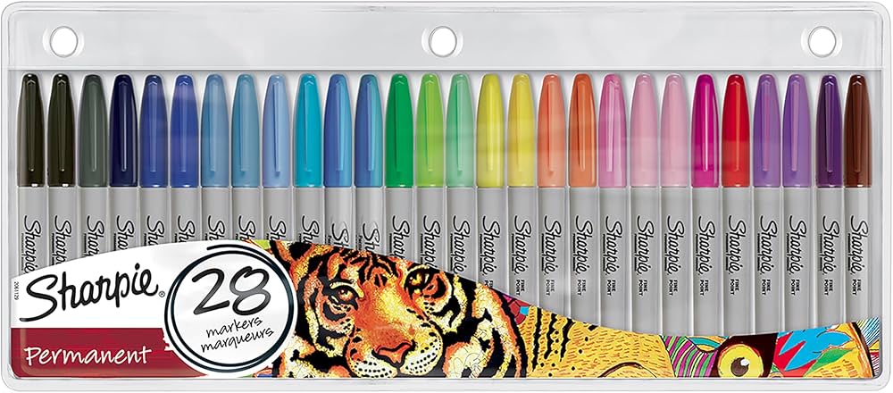 Sharpie Fine Tip Permenant Markers [pack/28]