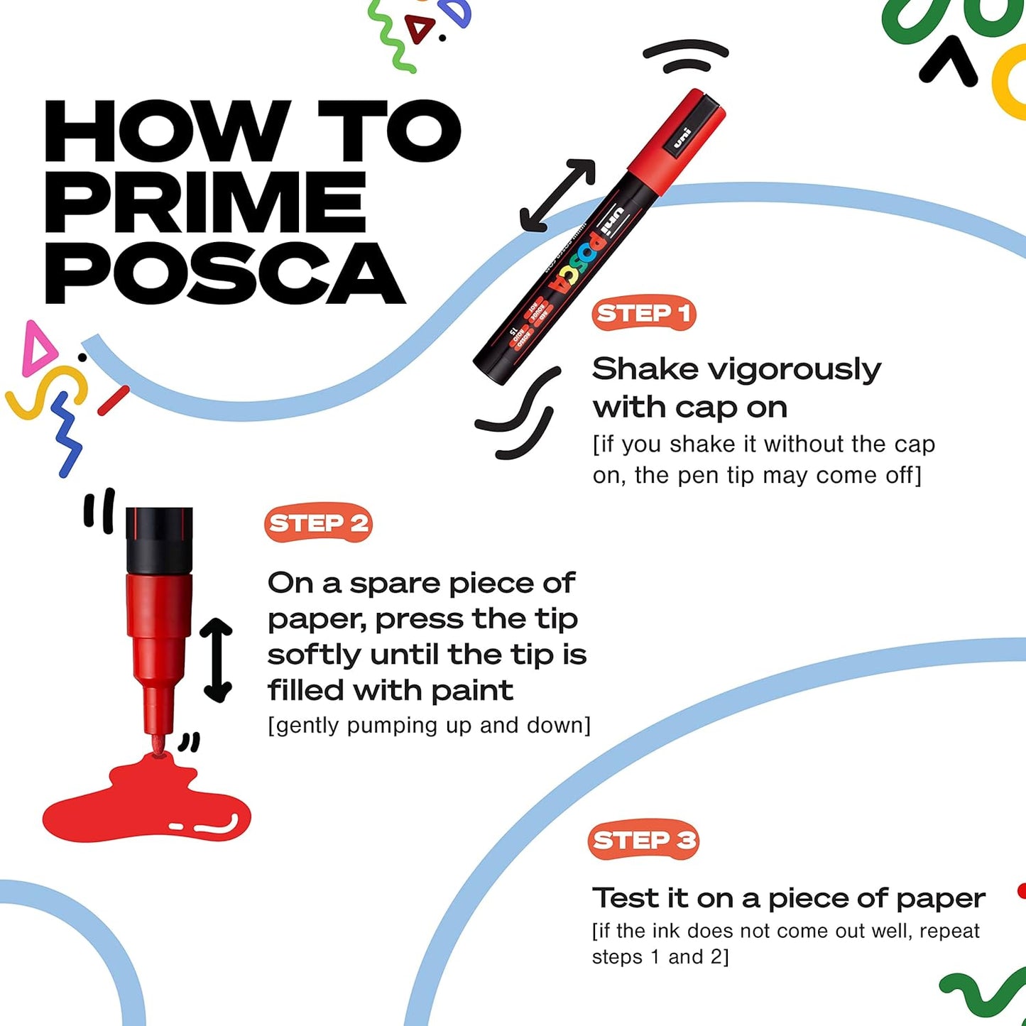 POSCA Paint Marker PCM-22 MOP'R XXL Round Tip