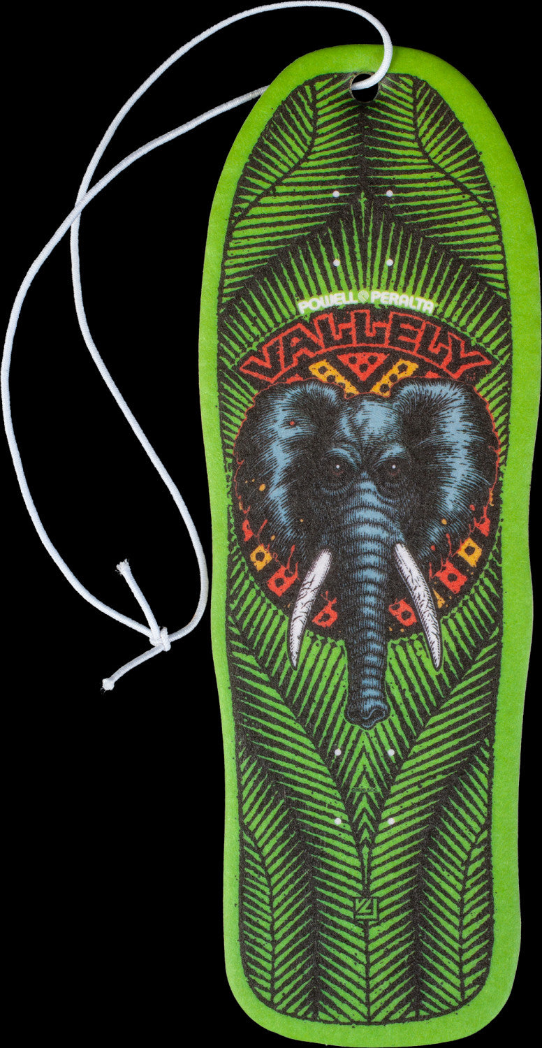 Powell-Peralta Mike Valley Elephant Air Freshener - Lime [Pineapple Scent]