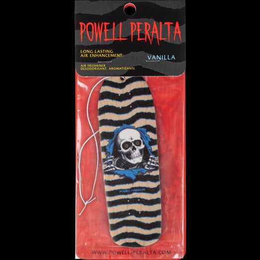 Powell-Peralta Old School Ripper Air Freshener - Natural/Blue [Vanilla Scent]