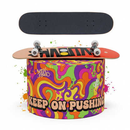 Habitat Artisan Apex Skateboard Complete - Red 7.75"