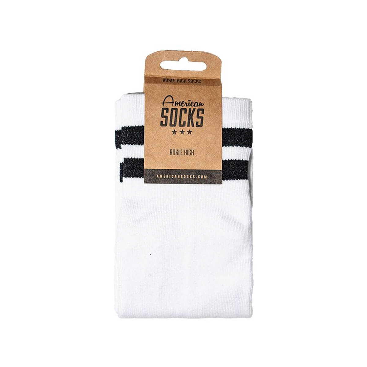 AS Old School Ankle High Socks - White