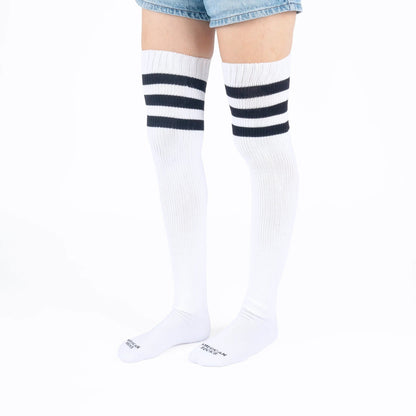 AS Old School Ultra High Socks - White