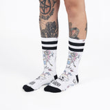 AS LIVE NOW Mid High Socks