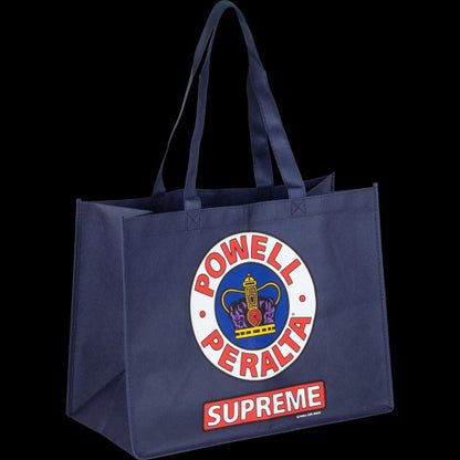 Powell-Peralta Supreme Shopping Bag - Navy 16X12"