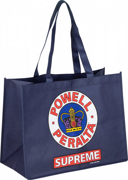 Powell-Peralta Supreme Shopping Bag - Navy 16X12"