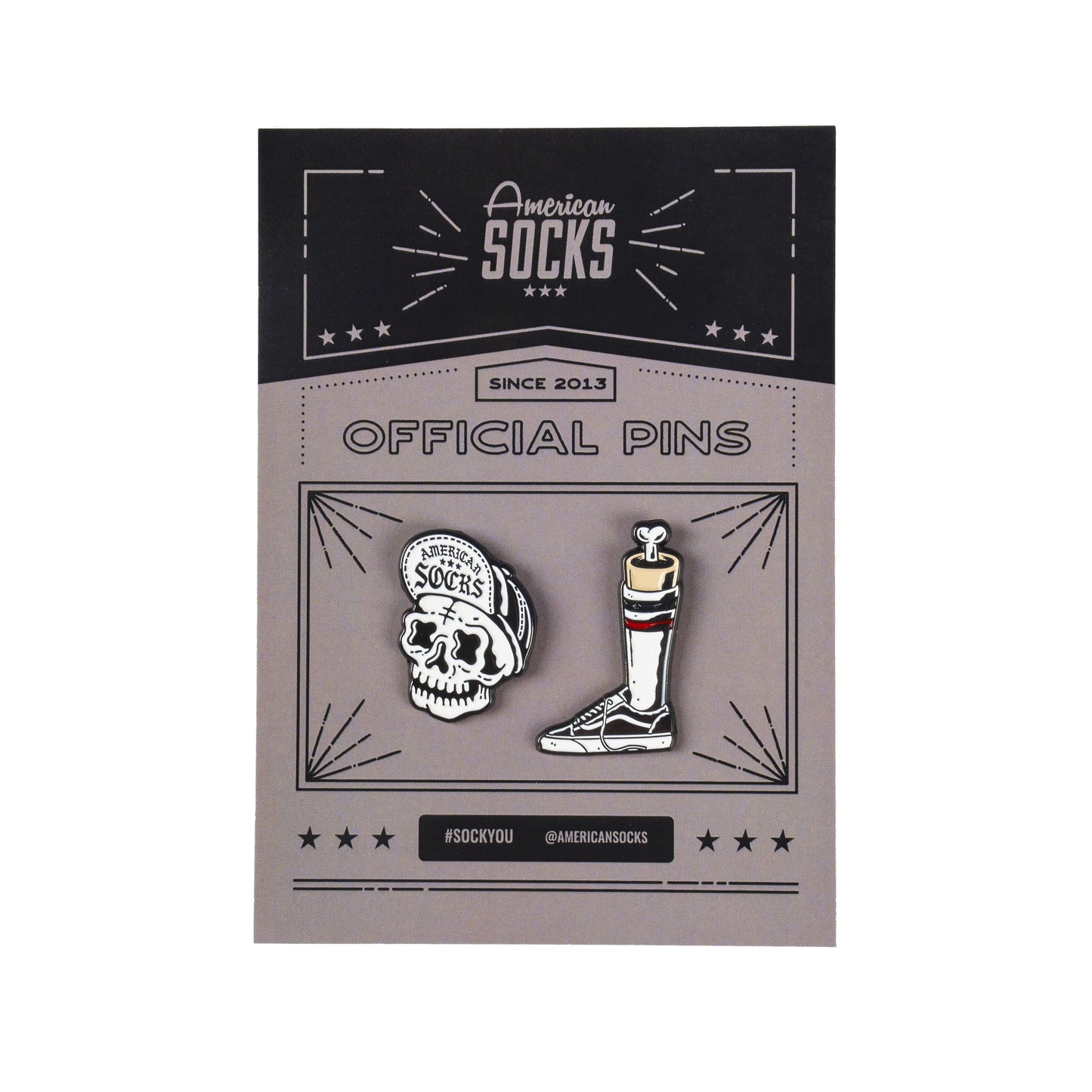 AS Lapel Pin [pack of 2]