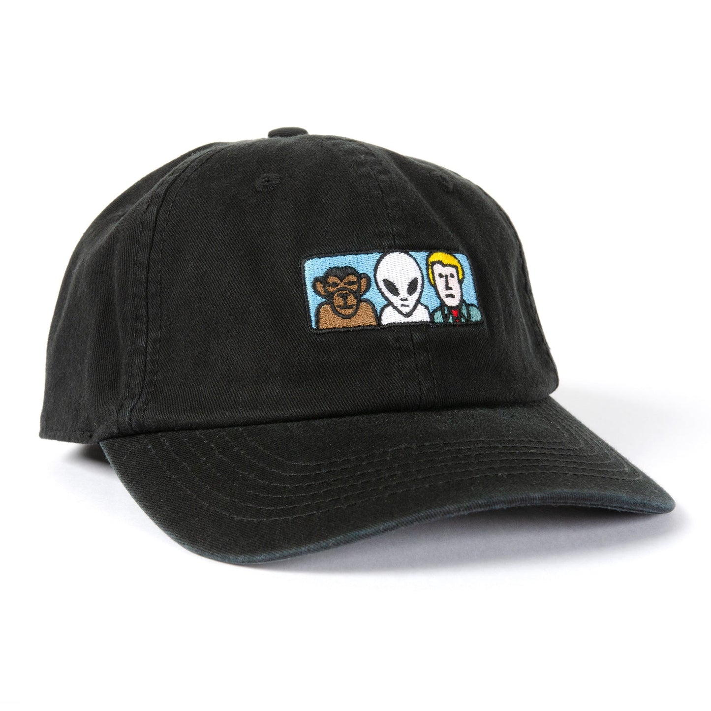 Alien Missing Link Embroidered-Twill Cap - Black