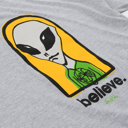 Alien Workshop Sammy Believe T-Shirt - Heather Grey