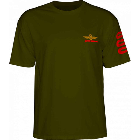 Bones BOMBER T-Shirt - Military Green