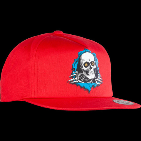 Powell-Peralta RIPPER '2' SNAPBACK Hat - Red
