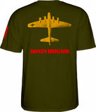 Bones BOMBER T-Shirt - Military Green