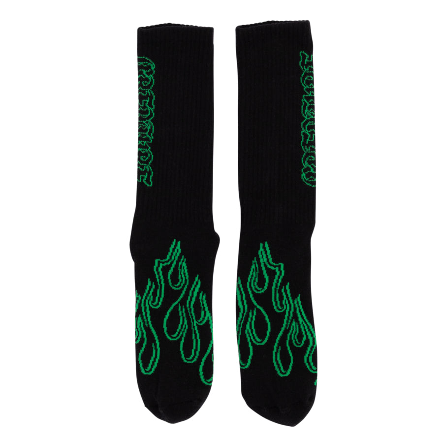 Creature To The Grave Crew Socks - Black 9-11