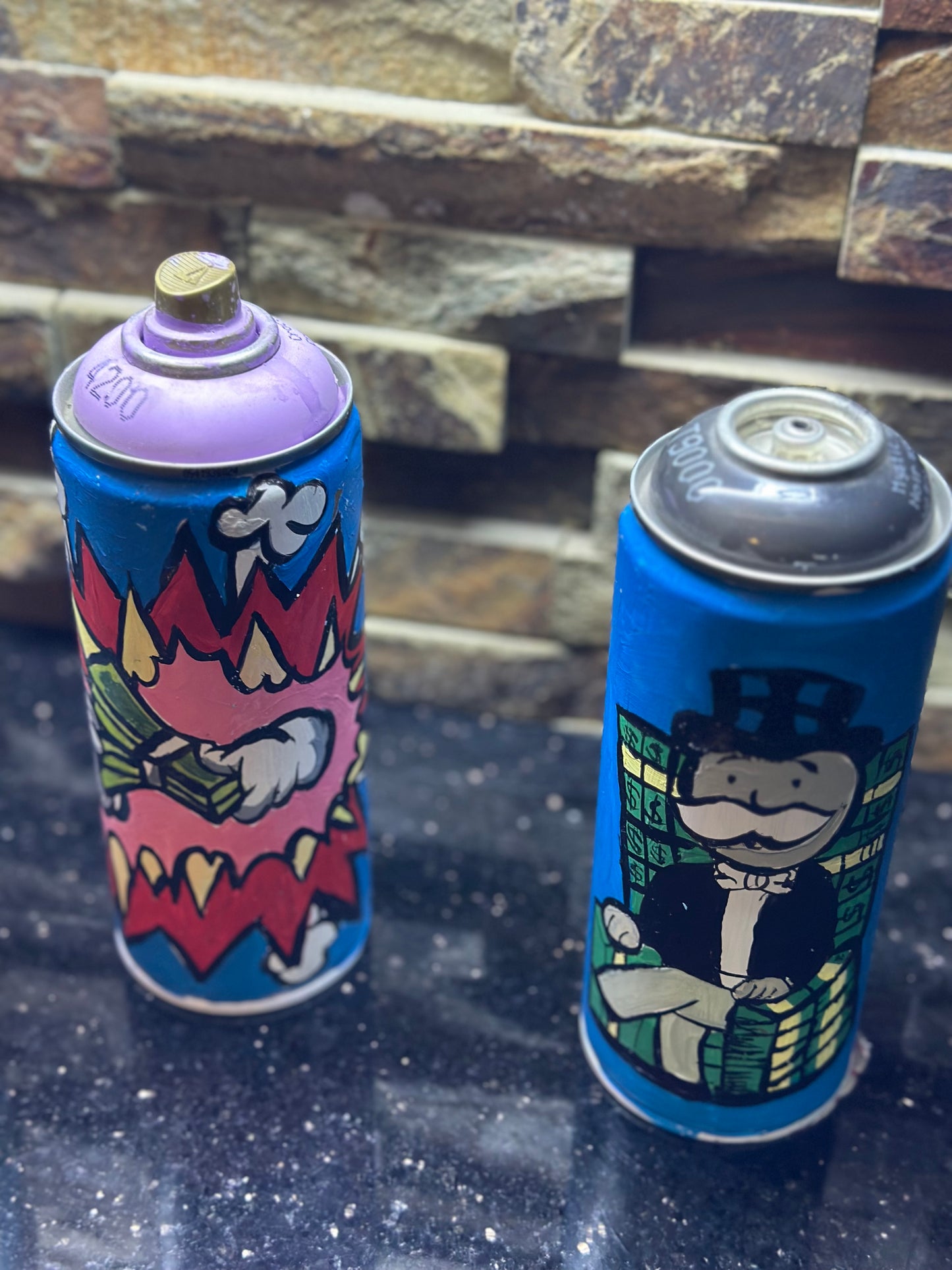 xLabs Monopoly-Cash Spray Cans Collection [Artwork by KAY]