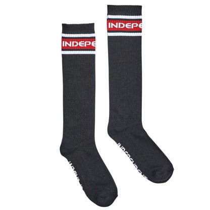 Independent B/C Groundwork Tall Socks - Black 9-11