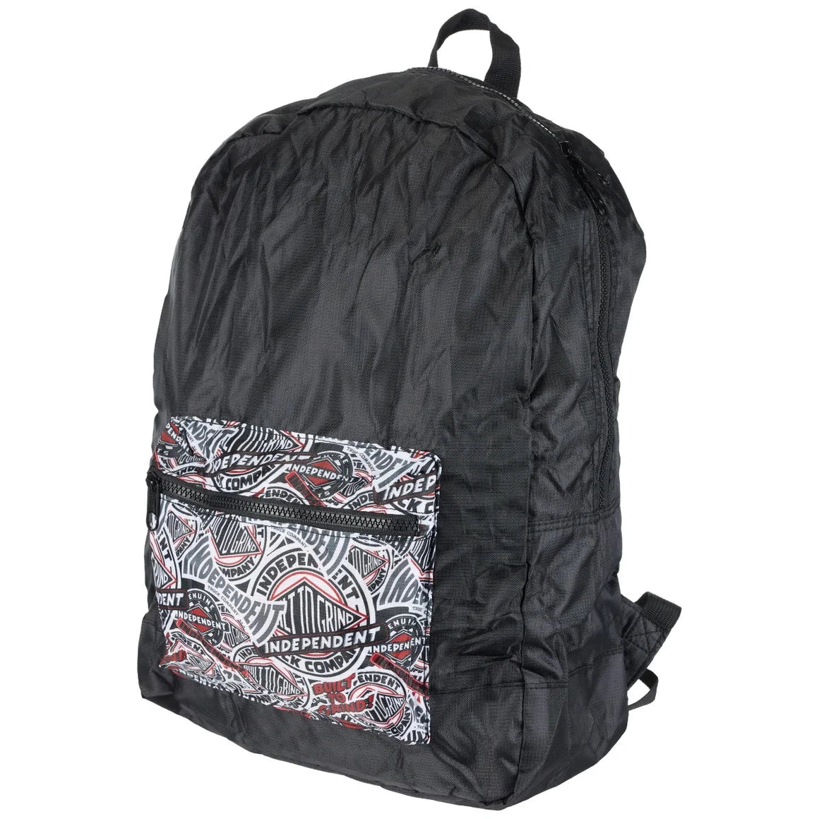 Independent BTG Pattern Backpack - Black