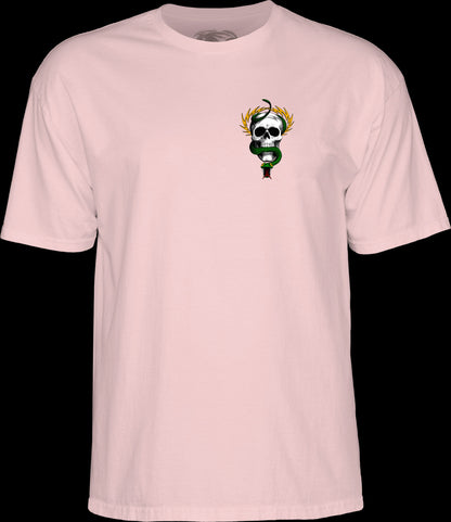 Powell-Peralta McGill Skull & Snake T-Shirt - Light Pink