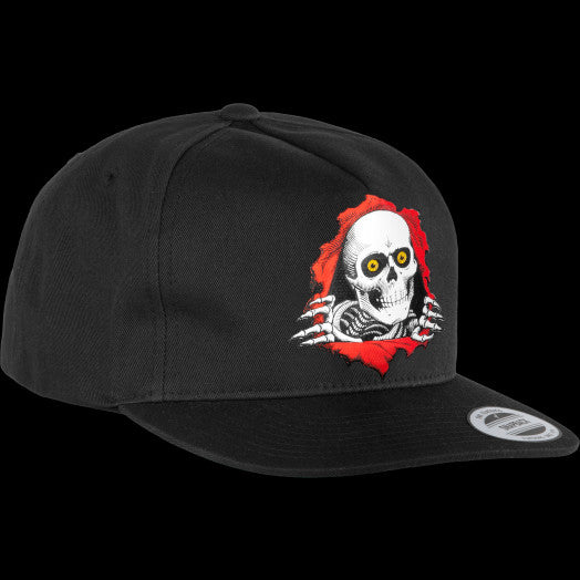 Powell-Peralta Ripper '2' Snapback Cap - Black