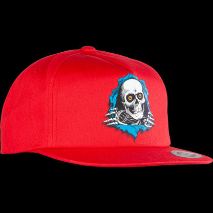 Powell-Peralta Ripper '2' Snapback Cap - Red