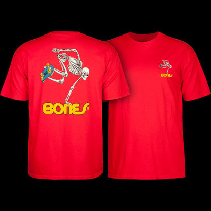 Powell-Peralta SK8BOARD SKELETON T-Shirt - Red