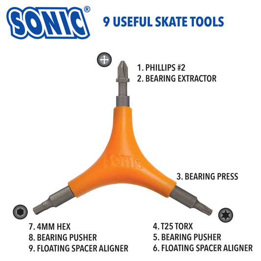 Sonic Pro Skates Tool - Orange