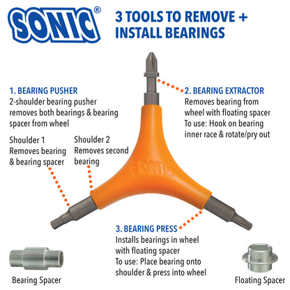 Sonic Pro Skates Tool - Orange