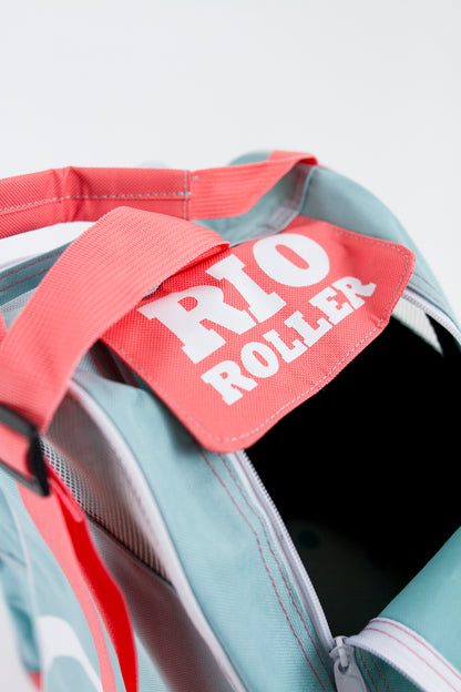 Rio Script Skates Bag - Teal/Coral