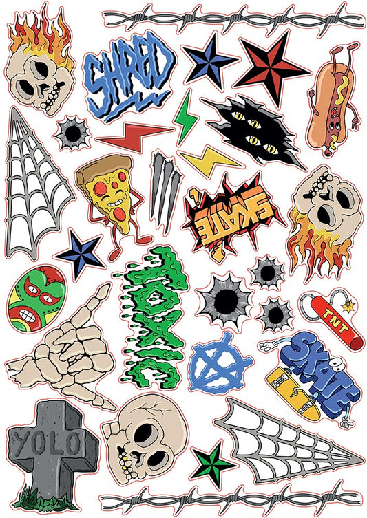 SFR Sticker Sheet - Skulls