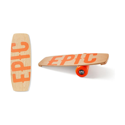 Epic Wood Juicy Balance Board With Roller [Stoppers]