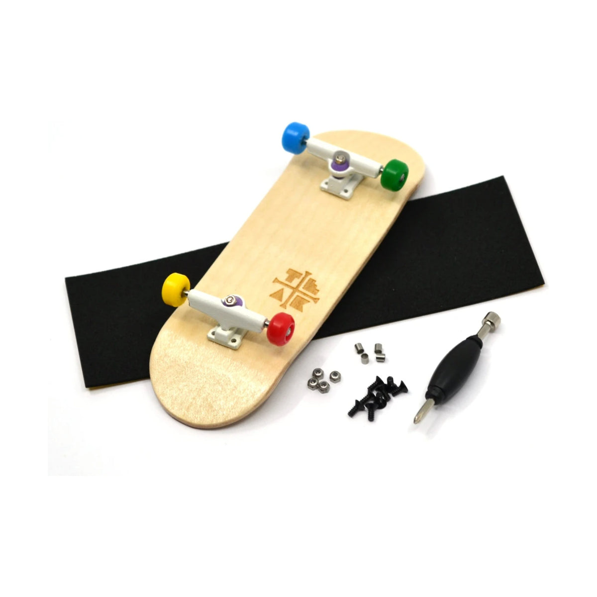 Teak PROlific Everything Is Awesome Fingerboard Complete 32mm [upgraded]