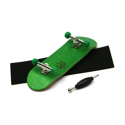 Teak PROlific Four Wheel Clover Fingerboard Complete 32mm [upgraded]
