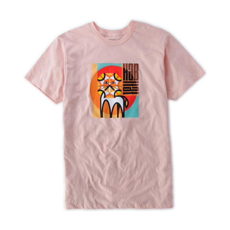 Habitat Leo Risen T-Shirt - Faded Pink