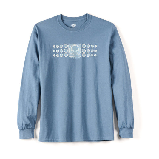 Alien Workshop Dot Fade L/S Shirt - Indigo
