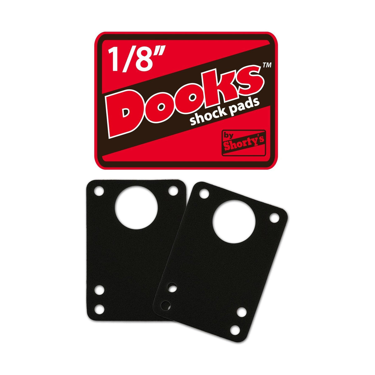 Shortys Dooks Shock Pads 1/8" [set/2]