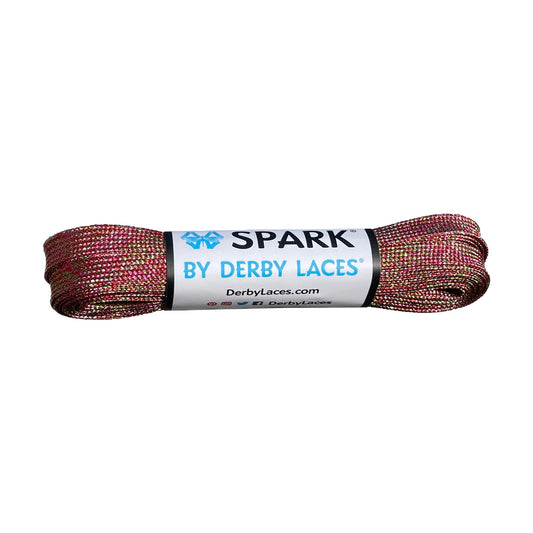 Derby Spark Roller Skates Laces - Sour Cherry 96" [244cm]